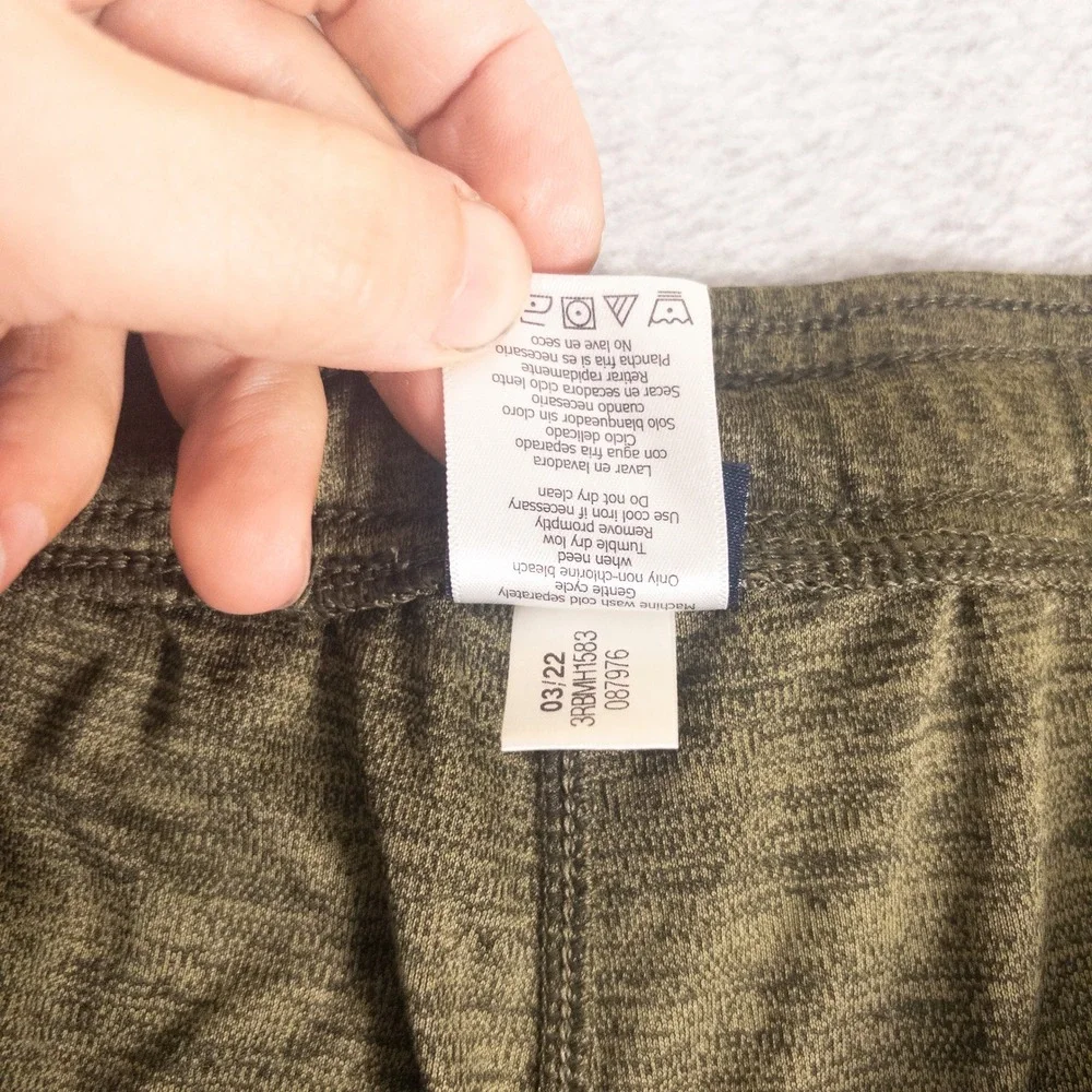 Reebok Mens XXL Athletic Shorts Olive Green Heathered Training Gym 3RBMH1583
